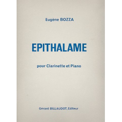 Epithalame : pour clarinette et piano - Eugène Bozza