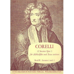 12 Sonaten op.5 Band 2 (Nr.3-4) : - Arcangelo Corelli