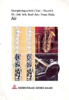 Air für Saxophonquartett SATB