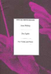 Der Zephir op.30,5 : für Violine - Jenö Hubay