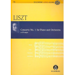 Konzert Es-Dur Nr.1(+CD) für Klavier und - Franz Liszt