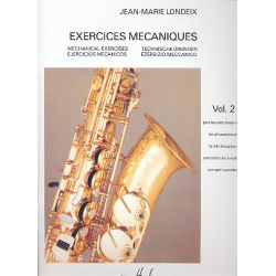 Exercices mécaniques vol.2 : - Jean-Marie Londeix