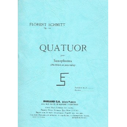 Quatuor op.102 : - Florent Schmitt
