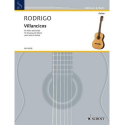 Villancicos : für Singstimme und Gitarre - Joaquin Rodrigo