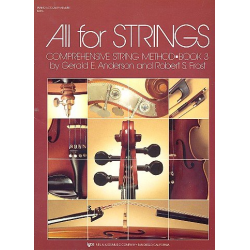 Alles für Streicher Band 3 / All For Strings vol.3 - (english) Klavier / Piano - Gerald Anderson