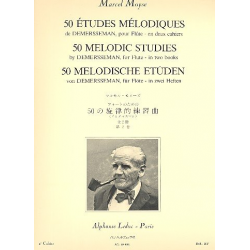 50 études mélodiques op.4 vol.2 : - Jules Demersseman