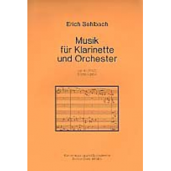 Musik für Klarinette und Orchester op.41 (1942) : - Erich Sehlbach