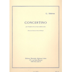 Concertino : pour trompette en ut - Georges Delerue