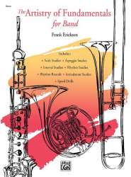 The Artistry of Fundamentals for Band - 00 Partitur - Frank Erickson