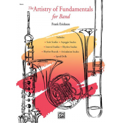 The Artistry of Fundamentals for Band - 00 Partitur - Frank Erickson