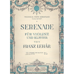 Serenade : für Klavier - Franz Lehár