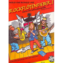 Blockflötenfieber Band 1 (+CD) : - Richard Voss