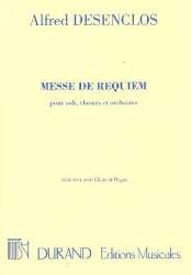 Messe de Requiem : pour solistes, - Alfred Désenclos