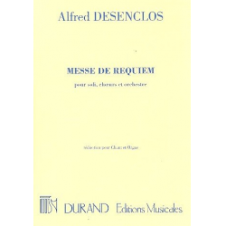 Messe de Requiem : pour solistes, - Alfred Désenclos