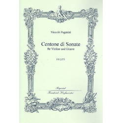 Centone di Sonate : für Violine nud Gitarre - Niccolo Paganini