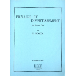Prélude et Divertissement : pour basson - Eugène Bozza