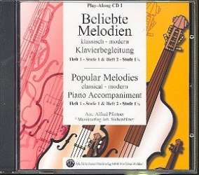 Beliebte Melodien Band 1-2 : Playalong CD 1 (Klavierbegleitung) -Diverse / Arr.Alfred Pfortner
