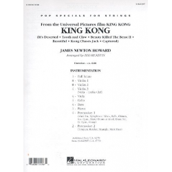 King Kong Medley (movie 2005) : - James Newton Howard