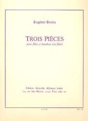 3 Pieces : pour flûte et hautbois - Eugène Bozza