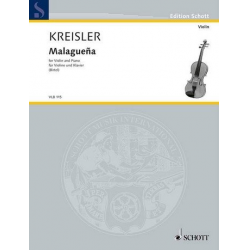 Malaguena : für Violine - Fritz Kreisler