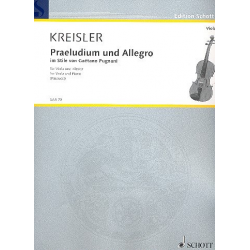 Präludium und Allegro im Stile von - Fritz Kreisler