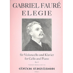 Elegie op.24 : für - Gabriel Fauré