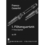 Quartett Nr.1 op.26,1 für 4 Flöten - Franco Cesarini