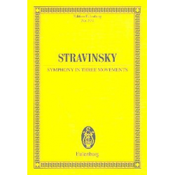 Sinfonie in 3 Sätzen : für Orchester - Igor Strawinsky