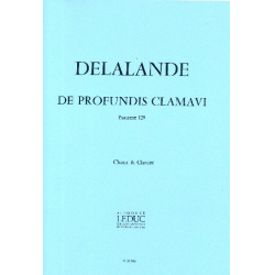 Delalande/straaten : de profundis clamavi - Michel-Richard Delalande
