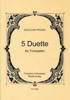 5 Duette : für 2 Trompeten