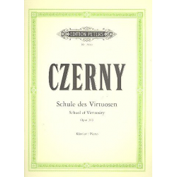 Schule des Virtuosen op.365 : - Carl Czerny