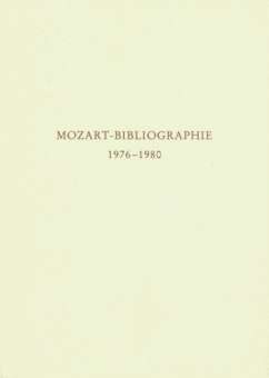 MOZART-BIBLIOGRAPHIE 1976-1980 MIT