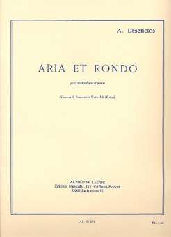 Aria et rondo :