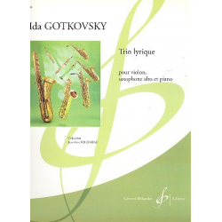 Trio lyrique : pour violon, - Ida Gotkovsky