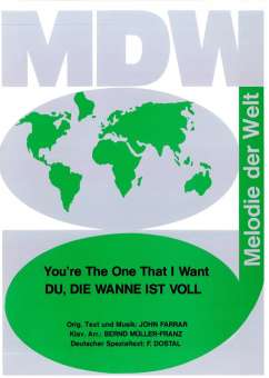 You're the one that I want - Einzelausgabe Klavier (PVG)