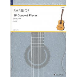 18 Concert Pieces vol.2 : - Agustín Barrios Mangoré