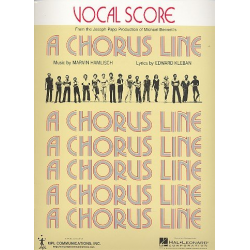 A Chorus Line : musical - Marvin Hamlisch