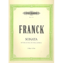 Sonate A-Dur : für Violine - César Franck