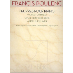 Oeuvres pour piano - Francis Poulenc