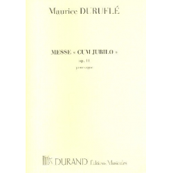 Messe cum jubilo op.11 : - Maurice Duruflé