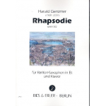 Rhapsodie : für Bariton-Saxophon - Harald Genzmer