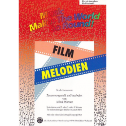 Film Melodien - Stimme 1+2+3 in Eb - Altsaxophon / Eb Klarinette