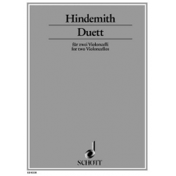 Duett : für 2 Violoncelli - Paul Hindemith