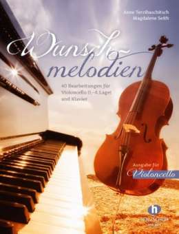 Wunschmelodien für Violoncello und Klavier - Violoncello Stimme