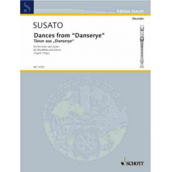 Tänze aus Danserye : für Blockflöte - Tielman Susato