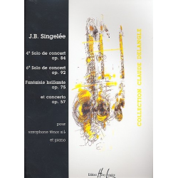 4 morceaux : pour saxophone - Jean Baptiste Singelée