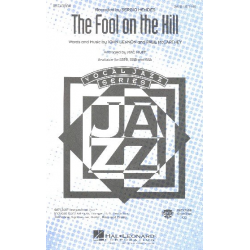 The fool on the hill  : for mixed chorus (SATB) - John Lennon