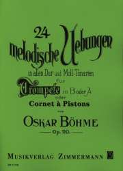 24 Melodische Übungen op. 24 - Oskar Böhme