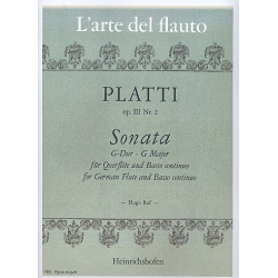 Sonate G-Dur op.3,2 : - Giovanni Benedetto Platti
