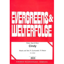 Cindy für Klavier/Gesang/Gitarre - Rolf Zuckowski